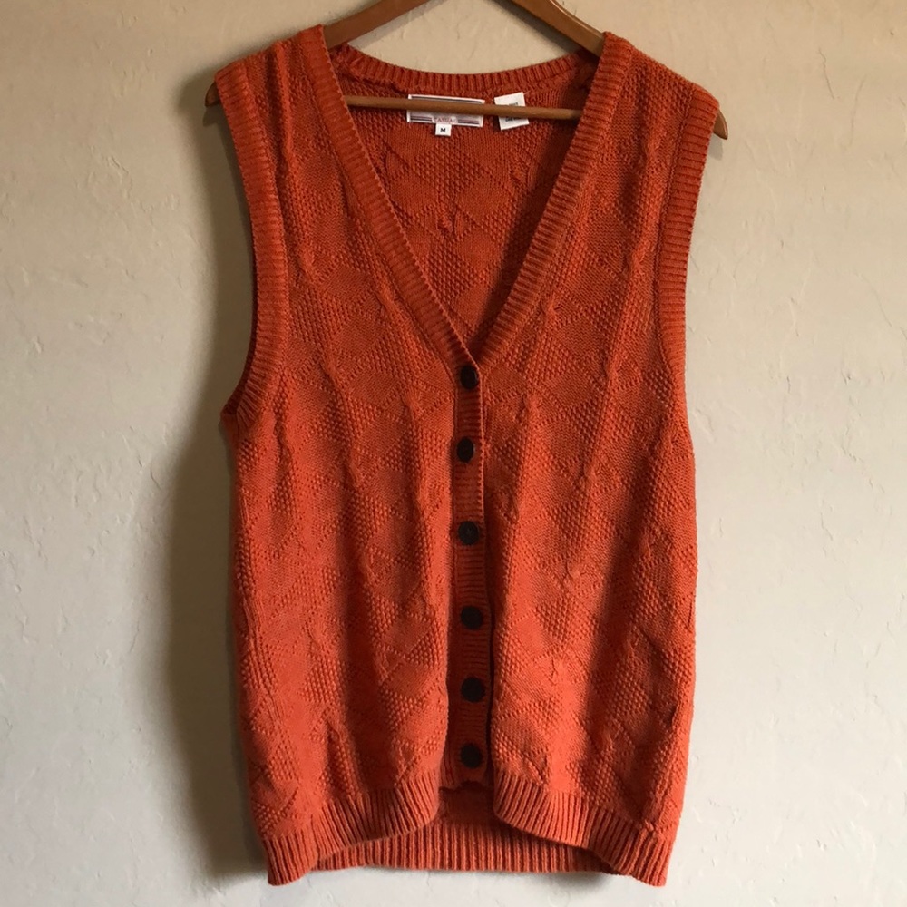 Vintage Orange Vest